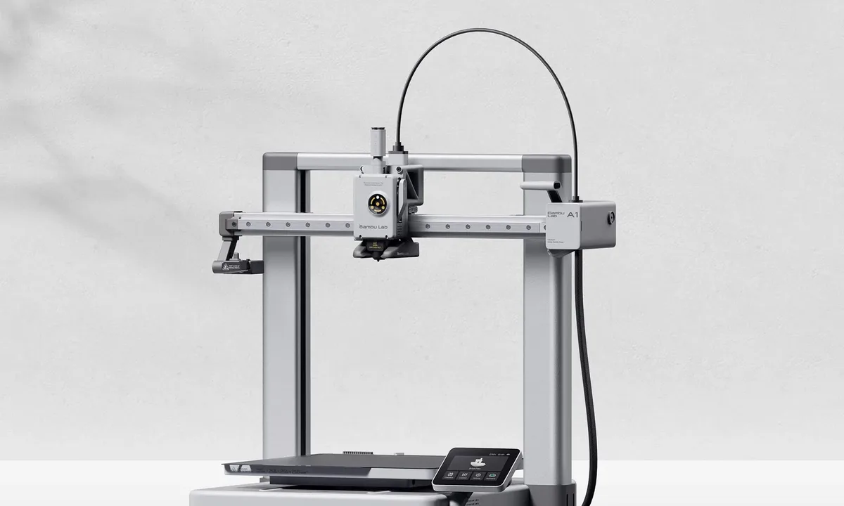 Bambu Lab A1 printer and AMS lite filament system