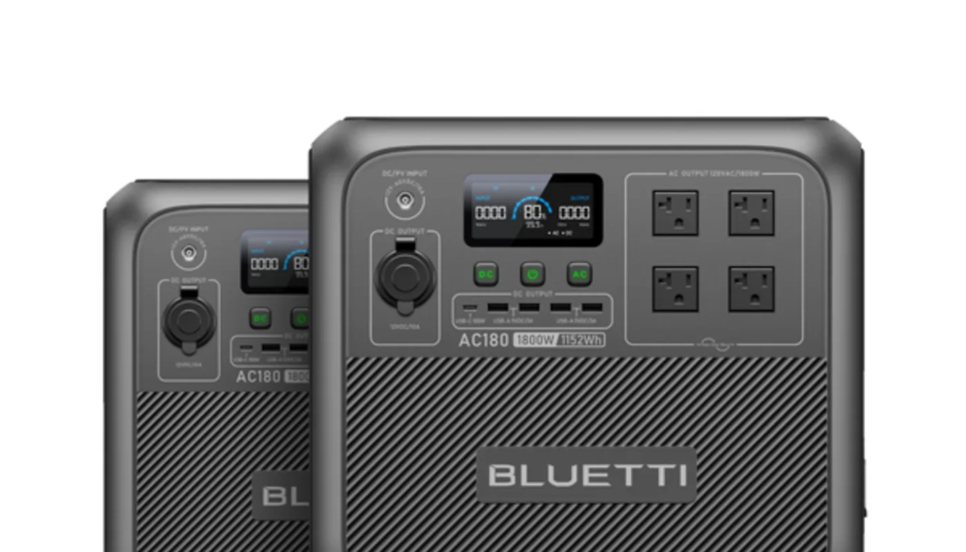 BLUETTI AC180 feature overview